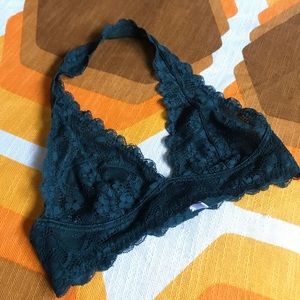 Intimately Free People halter lace bralette